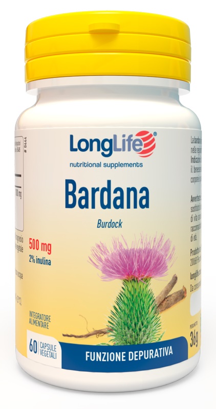 LONGLIFE BARDANA 60 CAPSULE VEGETALI - Farmacia Artemisia di Montecuollo Dott. Angelo snc