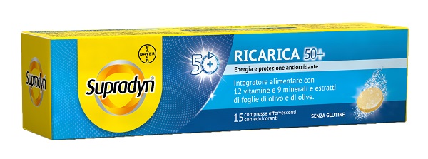 SUPRADYN RICARICA 50+ 15 COMPRESSE EFFERVESCENTI - Farmacia Artemisia di Montecuollo Dott. Angelo snc