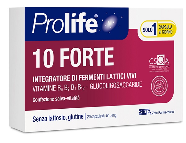 PROLIFE 10 FORTE 20 CAPSULE - Farmacia Artemisia di Montecuollo Dott. Angelo snc