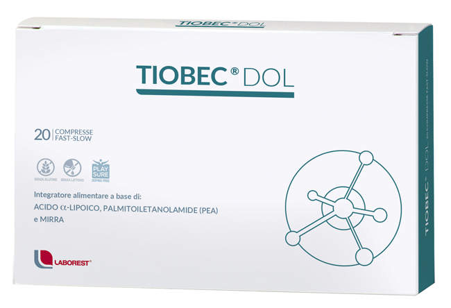 TIOBEC DOL 20 COMPRESSE DA 1455 MG - Farmacia Artemisia di Montecuollo Dott. Angelo snc