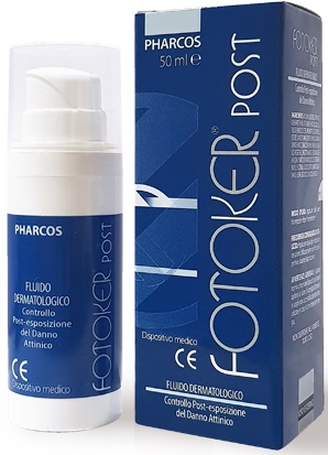 FLUIDO CONTROLLO POST ESPOSIZIONE DANNO ATTINICO FOTOKER POST PHARCOS 50 ML - Farmacia Artemisia di Montecuollo Dott. Angelo snc