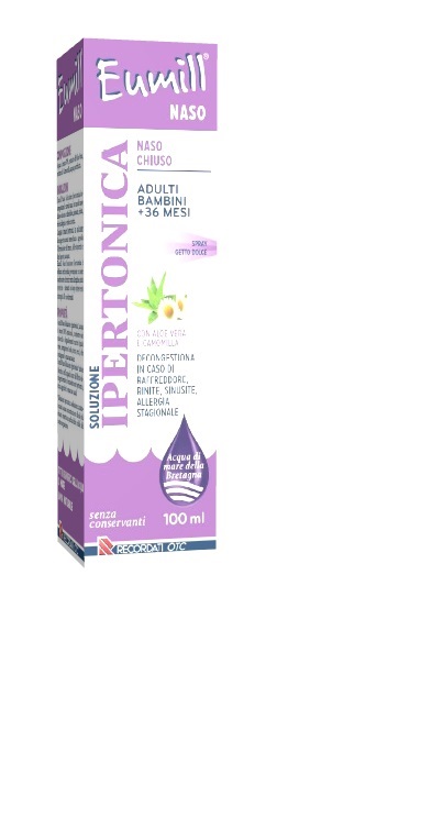EUMILL NASO SPRAY SOLUZIONE IPERTONICA 100 ML - Farmacia Artemisia di Montecuollo Dott. Angelo snc