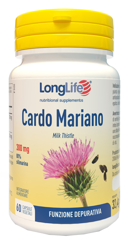 LONGLIFE CARDO MARIANO 60 CAPSULE - Farmacia Artemisia di Montecuollo Dott. Angelo snc