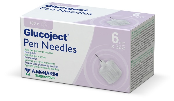 AGO PER PENNA DA INSULINA GLUCOJECT 6 MM GAUGE 32 100 PEZZI - Farmacia Artemisia di Montecuollo Dott. Angelo snc