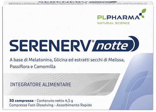 SERENERV NOTTE 30 COMPRESSE - Farmacia Artemisia di Montecuollo Dott. Angelo snc