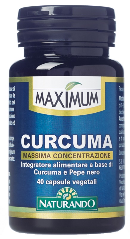 MAXIMUM CURCUMA 40 CAPSULE VEGETALI - Farmacia Artemisia di Montecuollo Dott. Angelo snc