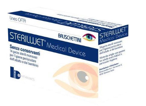 STERILWET GARZA OFTALMICA 14 PEZZI - Farmacia Artemisia di Montecuollo Dott. Angelo snc