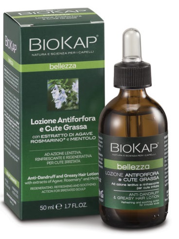BIOKAP BELLEZZA LOZIONE ANTIFORFORA E CUTE GRASSA 50 ML BIOSLINE - Farmacia Artemisia di Montecuollo Dott. Angelo snc