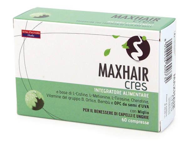 MAX HAIR CRES 60 COMPRESSE - Farmacia Artemisia di Montecuollo Dott. Angelo snc