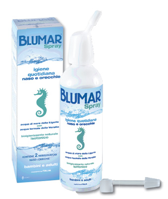 BLUMAR SPRAY SOLUZIONE ISOTONICA 100 ML - Farmacia Artemisia di Montecuollo Dott. Angelo snc