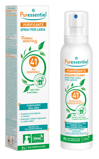 PURESSENTIEL PURIFICANTE SPRAY 41 OLI ESSENZIALI 200 ML - Farmacia Artemisia di Montecuollo Dott. Angelo snc