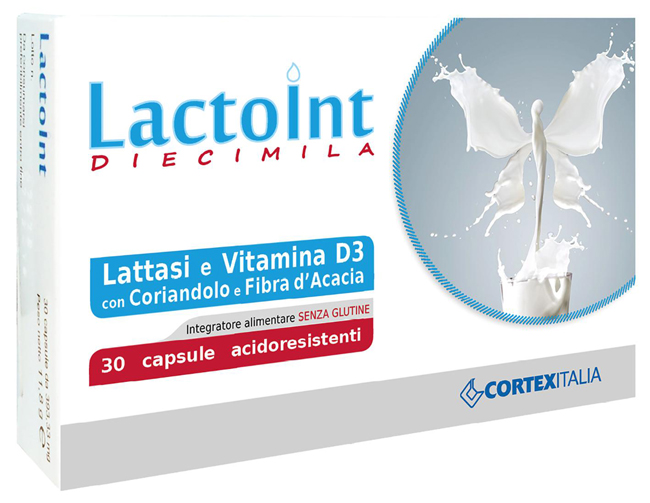 LACTOINT DIECIMILA 30 CAPSULE ACIDORESISTENTI SENZA GLUTINE - Farmacia Artemisia di Montecuollo Dott. Angelo snc