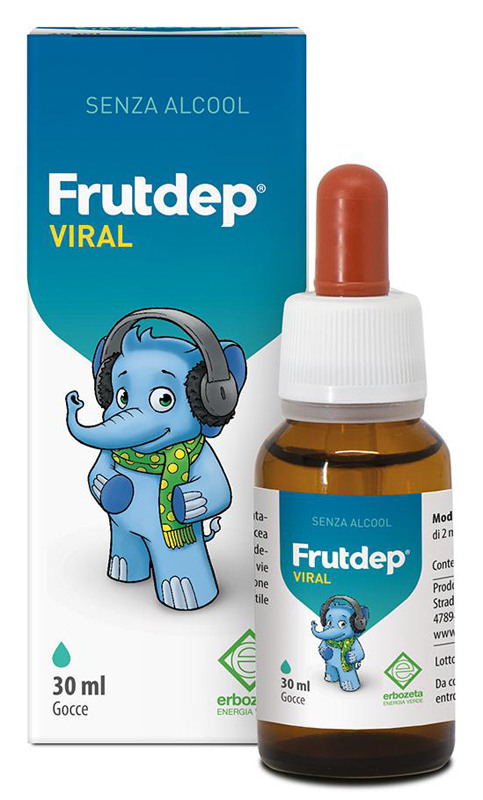 FRUTDEP VIRAL GOCCE 30 ML - Farmacia Artemisia di Montecuollo Dott. Angelo snc
