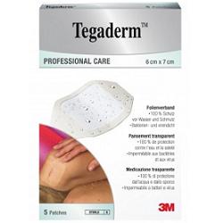 TEGADERM MEDICAZIONE IMPERMEABILE TRASPARENTE 5 PEZZI 6X7 CM - Farmacia Artemisia di Montecuollo Dott. Angelo snc