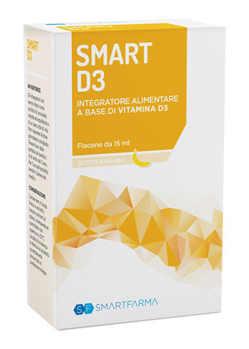 SMART D3 GOCCE 15 ML GUSTO BANANA - Farmacia Artemisia di Montecuollo Dott. Angelo snc