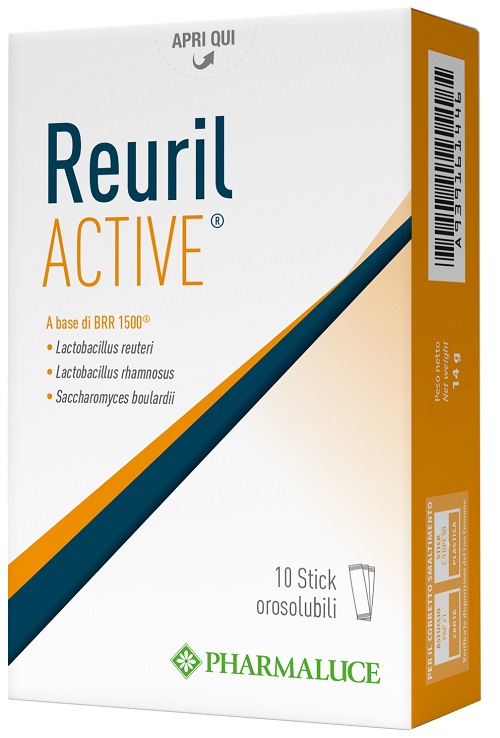 REURIL ACTIVE 10 STICK - Farmacia Artemisia di Montecuollo Dott. Angelo snc