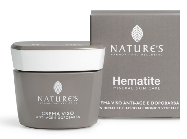 NATURE'S HEMATITE CREMA VISO ANTIAGE DOPOBARBA 50 ML - Farmacia Artemisia di Montecuollo Dott. Angelo snc