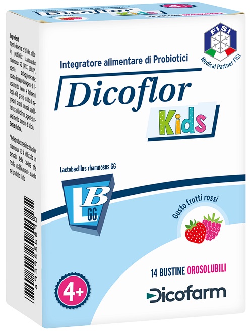 DICOFLOR KIDS 14 BUSTE - Farmacia Artemisia di Montecuollo Dott. Angelo snc