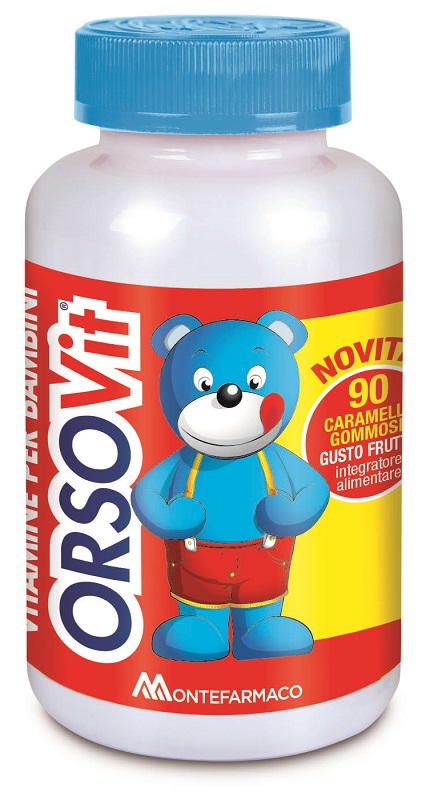 ORSOVIT CARAMELLE GOMMOSE 90 PEZZI - Farmacia Artemisia di Montecuollo Dott. Angelo snc