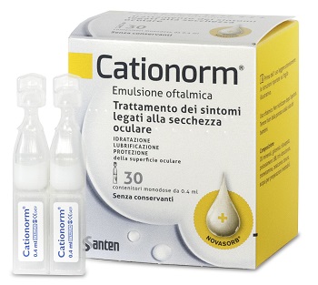 CATIONORM GOCCE 30 FIALE MONODOSE DA 0,4 ML - Farmacia Artemisia di Montecuollo Dott. Angelo snc