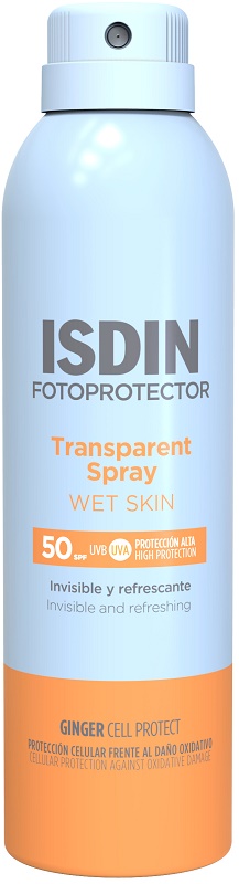 TRANSPARENT SPRAY WET SKIN SPF50 250 ML - Farmacia Artemisia di Montecuollo Dott. Angelo snc