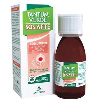 TANTUM VERDE SOS AFTE COLLUTORIO 120 ML - Farmacia Artemisia di Montecuollo Dott. Angelo snc