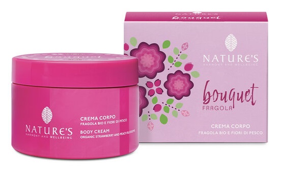 NATURE'S BOUQUET FRAGOLA CREMA CORPO 100 ML - Farmacia Artemisia di Montecuollo Dott. Angelo snc