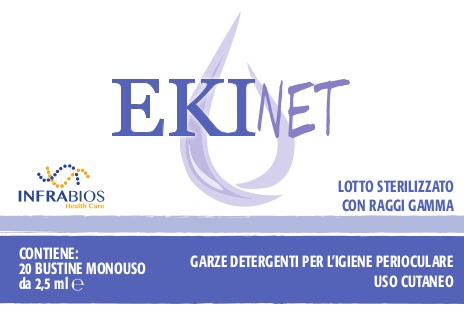 EKINET GARZE OCULARI 20 PEZZI - Farmacia Artemisia di Montecuollo Dott. Angelo snc