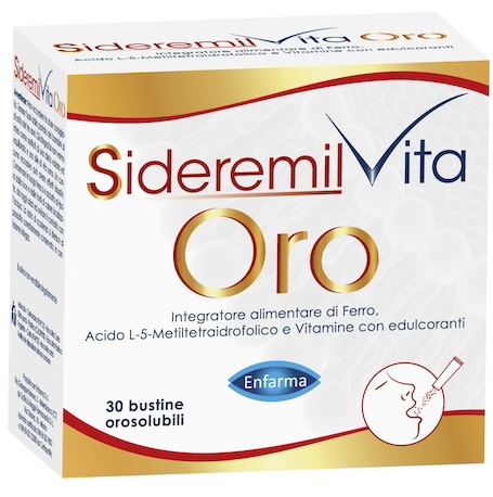 SIDEREMIL VITA ORO 30 BUSTINE - Farmacia Artemisia di Montecuollo Dott. Angelo snc