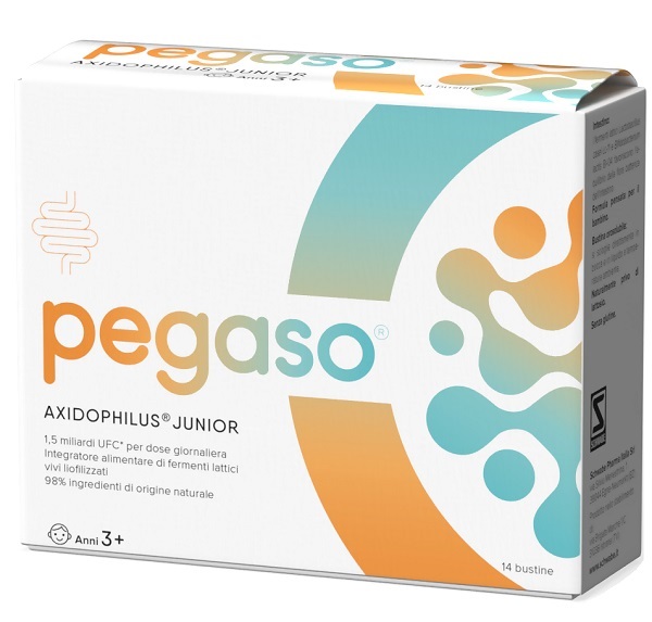 PEGASO AXIDOPHILUS JUNIOR 14 BUSTINE DA 1,5 G - Farmacia Artemisia di Montecuollo Dott. Angelo snc