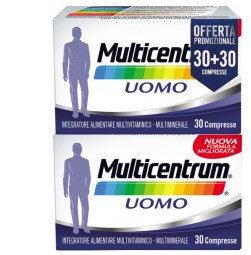 MULTICENTRUM UOMO 30 + 30 PROMO 2017 - Farmacia Artemisia di Montecuollo Dott. Angelo snc