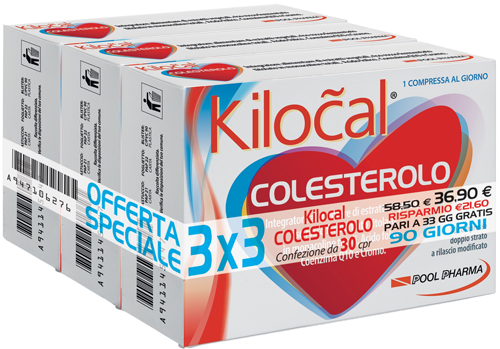 KILOCAL COLESTEROLO 30 COMPRESSE - Farmacia Artemisia di Montecuollo Dott. Angelo snc
