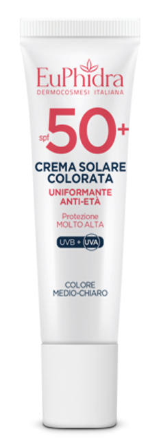EUPHIDRA KALEIDO CREMA COLORATA MEDIO-CHIARO VISO SPF50+ 30 ML - Farmacia Artemisia di Montecuollo Dott. Angelo snc