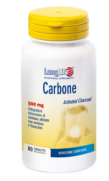 LONGLIFE CARBONE 80 TAVOLETTE - Farmacia Artemisia di Montecuollo Dott. Angelo snc