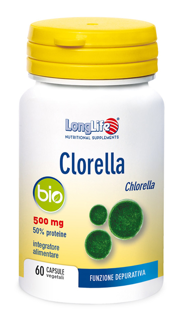 LONGLIFE CLORELLA BIO 60 CAPSULE VEGETALI - Farmacia Artemisia di Montecuollo Dott. Angelo snc