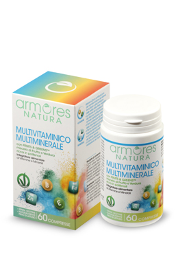 ARMORES NATURA MULTIVIT 60 COMPRESSE - Farmacia Artemisia di Montecuollo Dott. Angelo snc