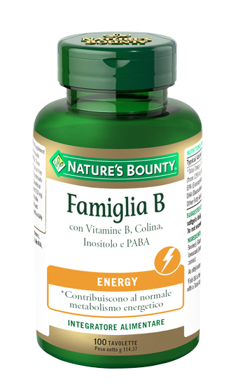 FAMIGLIA B 100 TAVOLETTE - Farmacia Artemisia di Montecuollo Dott. Angelo snc