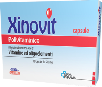 XINOVIT POLIVITAMINICO 30 CAPSULE DA 500 MG - Farmacia Artemisia di Montecuollo Dott. Angelo snc
