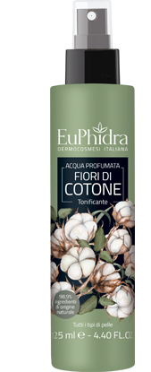 EUPHIDRA ACQUA PROFUMATA COTONE IN FLACONE CON ETICHETTA POMPA SPRAY - Farmacia Artemisia di Montecuollo Dott. Angelo snc
