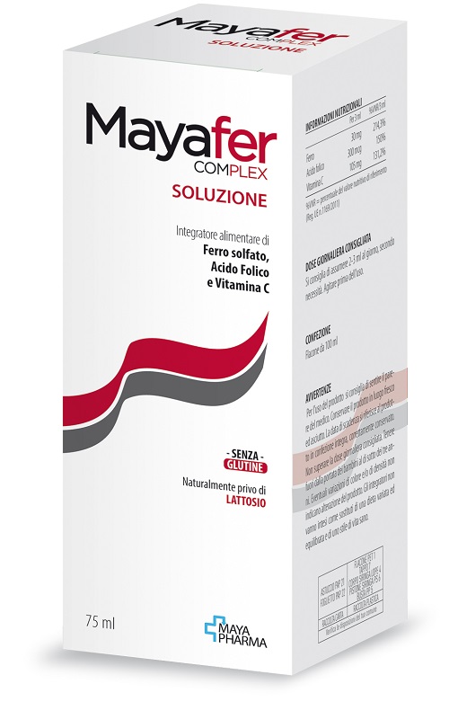 MAYAFER SOLUZIONE 100 ML - Farmacia Artemisia di Montecuollo Dott. Angelo snc