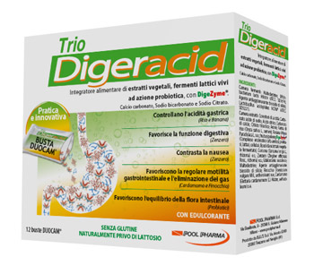 TRIO DIGERACID 12 BUSTINE - Farmacia Artemisia di Montecuollo Dott. Angelo snc