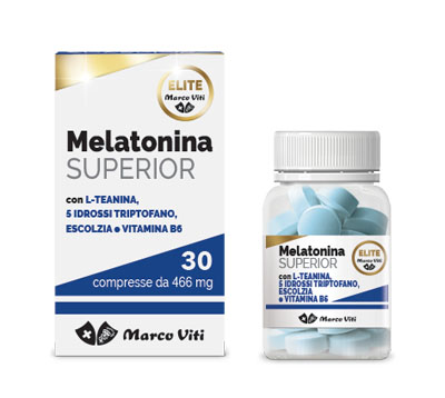 MELATONINA SUPERIOR 30 COMPRESSE - Farmacia Artemisia di Montecuollo Dott. Angelo snc