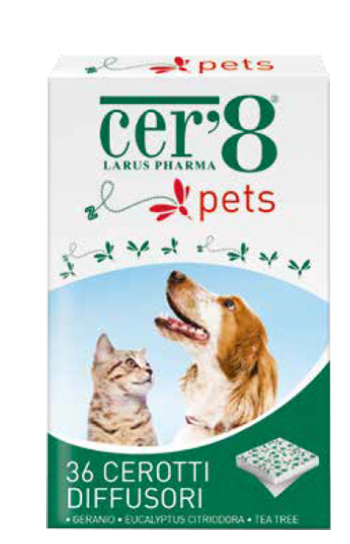 CER'8 PETS CUSCINETTI ADESIVI 36 PEZZI - Farmacia Artemisia di Montecuollo Dott. Angelo snc