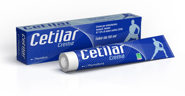 CETILAR CREMA PER ARTICOLAZIONI MUSCOLI E TENDINI 50 ML - Farmacia Artemisia di Montecuollo Dott. Angelo snc