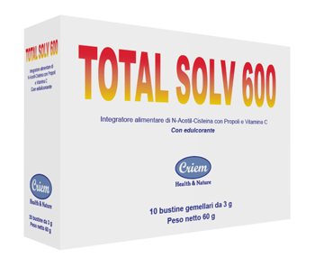 TOTAL SOLV 600 10 BUSTINE GEMELLARI - Farmacia Artemisia di Montecuollo Dott. Angelo snc