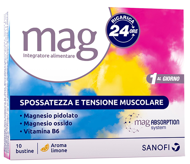MAG RICARICA 24 ORE 10 BUSTINE - Farmacia Artemisia di Montecuollo Dott. Angelo snc