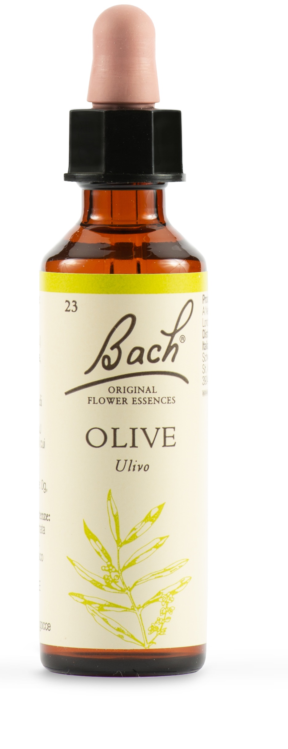 OLIVE BACH ORIG 20 ML - Farmacia Artemisia di Montecuollo Dott. Angelo snc