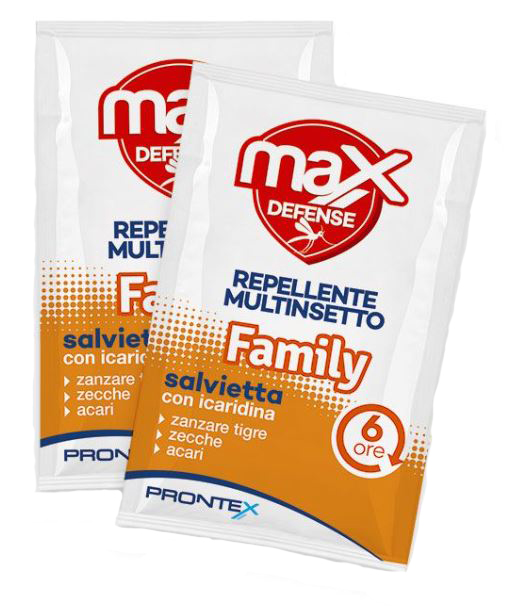 PRONTEX MAX DEFENSE SALVETTINE FAMILY 6 PEZZI - Farmacia Artemisia di Montecuollo Dott. Angelo snc