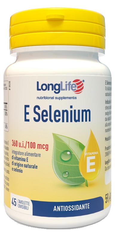 LONGLIFE E SELENIUM 45 TAVOLETTE - Farmacia Artemisia di Montecuollo Dott. Angelo snc