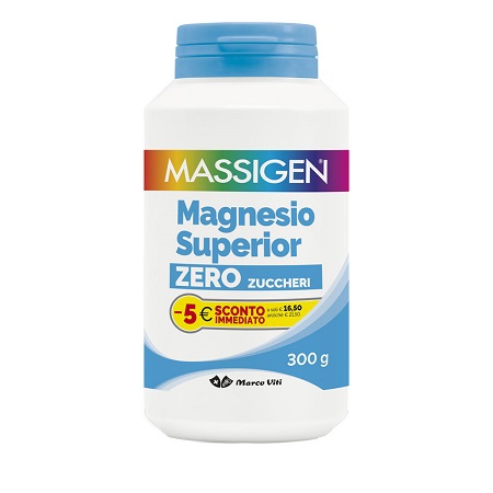 MASSIGEN MAGNESIO SUPERIOR PROMO 300 G - Farmacia Artemisia di Montecuollo Dott. Angelo snc